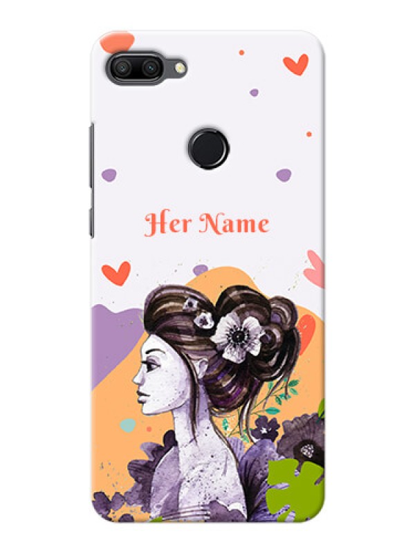 Custom Honor 9N Custom Mobile Case with Woman And Nature Design