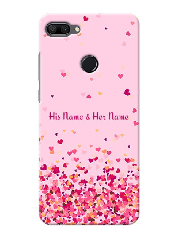 Custom Honor 9N Phone Back Covers: Floating Hearts Design