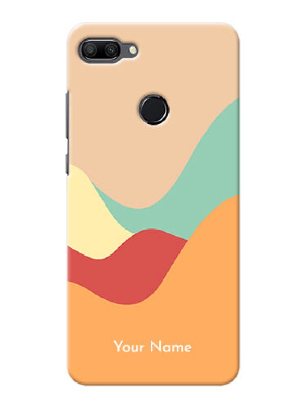 Custom Honor 9N Custom Mobile Case with Ocean Waves Multi-colour Design