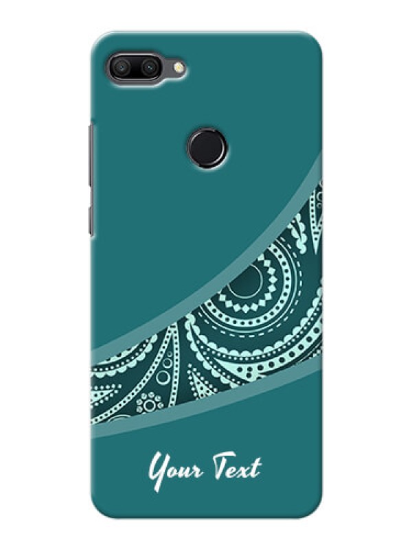 Custom Honor 9N Custom Phone Covers: semi visible floral Design