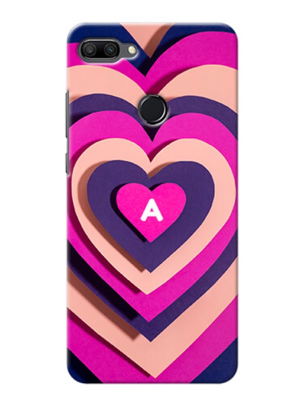 Custom Honor 9N Custom Mobile Case with Cute Heart Pattern Design