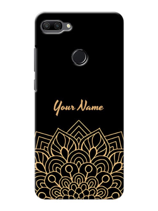 Custom Honor 9N Back Covers: Golden mandala Design