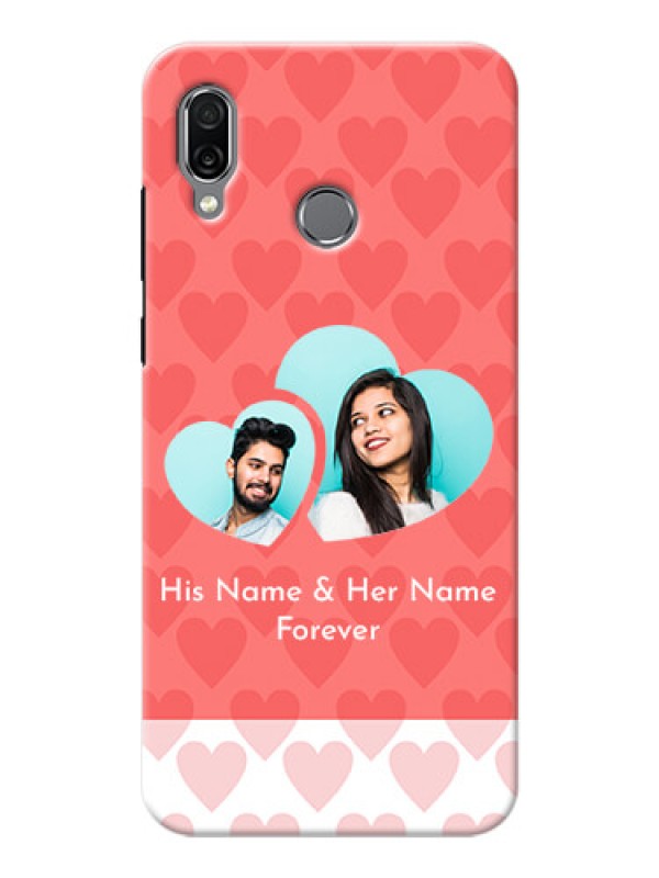 Custom Huawei Honor Play personalized phone covers: Couple Pic Upload Design