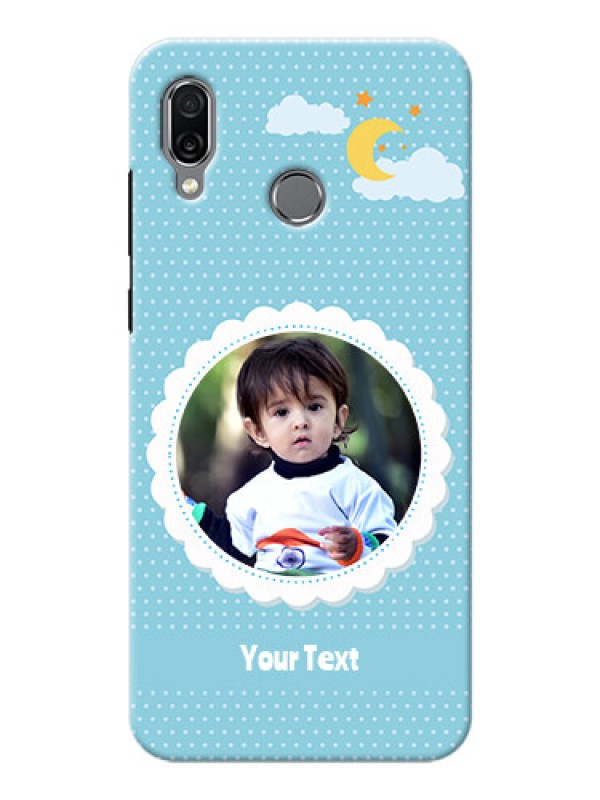 Custom Huawei Honor Play mobile cases online: violet Pattern Design