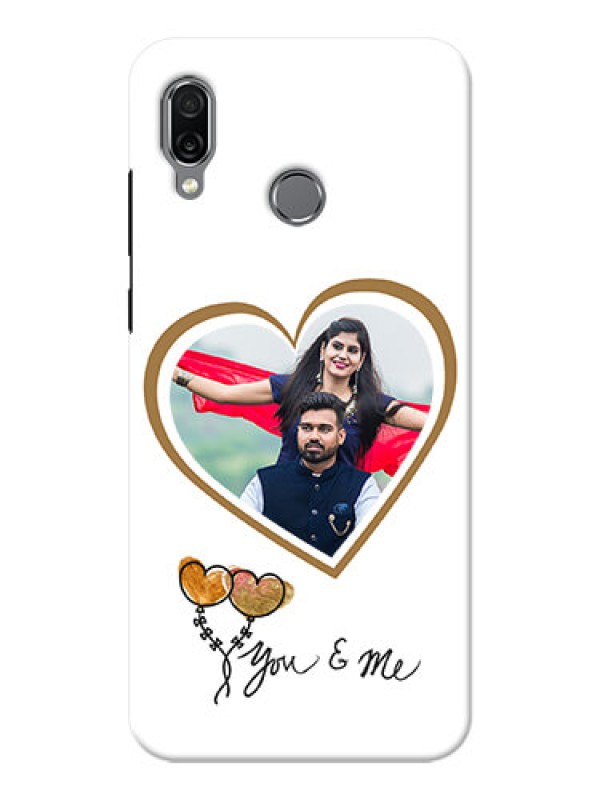 Custom Huawei Honor Play customized phone cases: You & Me Design