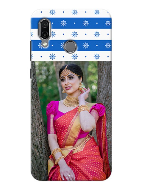 Custom Huawei Honor Play custom mobile covers: Snow Pattern Design