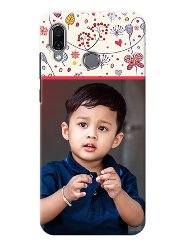 Custom Huawei Honor Play phone back covers: Premium Floral Design