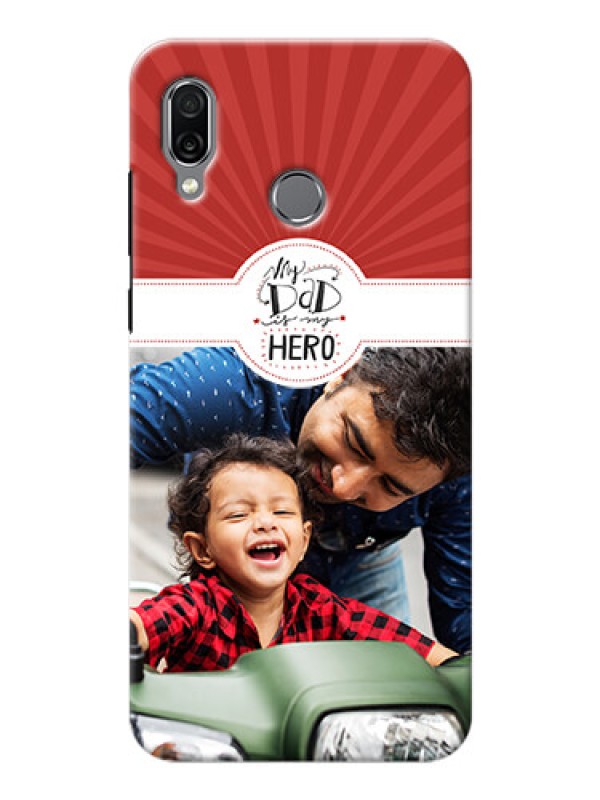 Custom Huawei Honor Play custom mobile phone cases: My Dad Hero Design