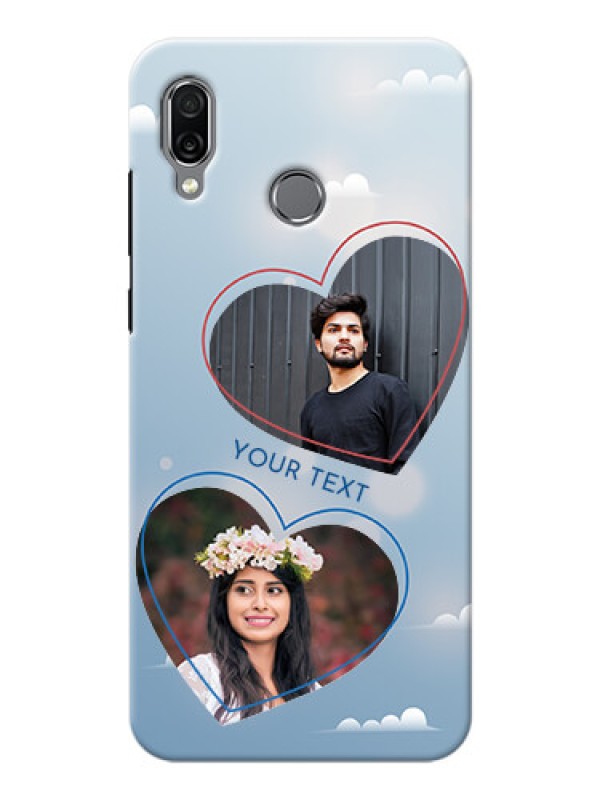 Custom Huawei Honor Play Phone Cases: Blue Color Couple Design 