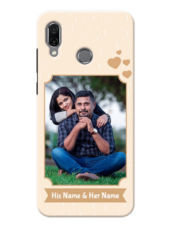 Custom Huawei Honor Play mobile phone cases with confetti love design 