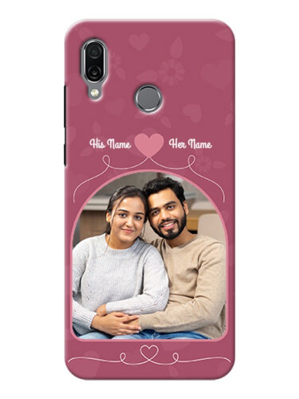 Custom Huawei Honor Play mobile phone covers: Love Floral Design