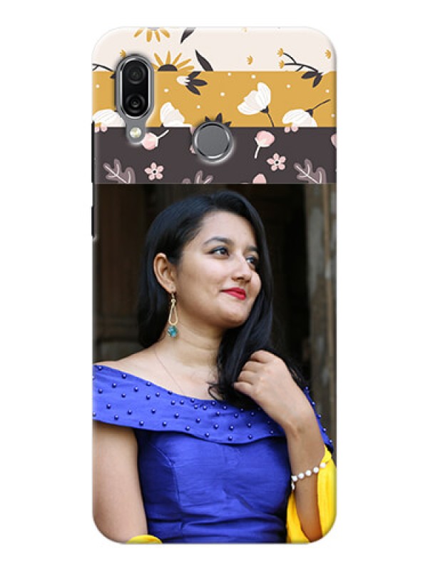 Custom Huawei Honor Play mobile cases online: Stylish Floral Design
