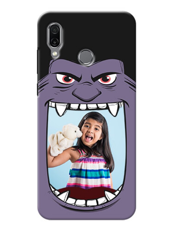 Custom Huawei Honor Play Personalised Phone Covers: Angry Monster Design