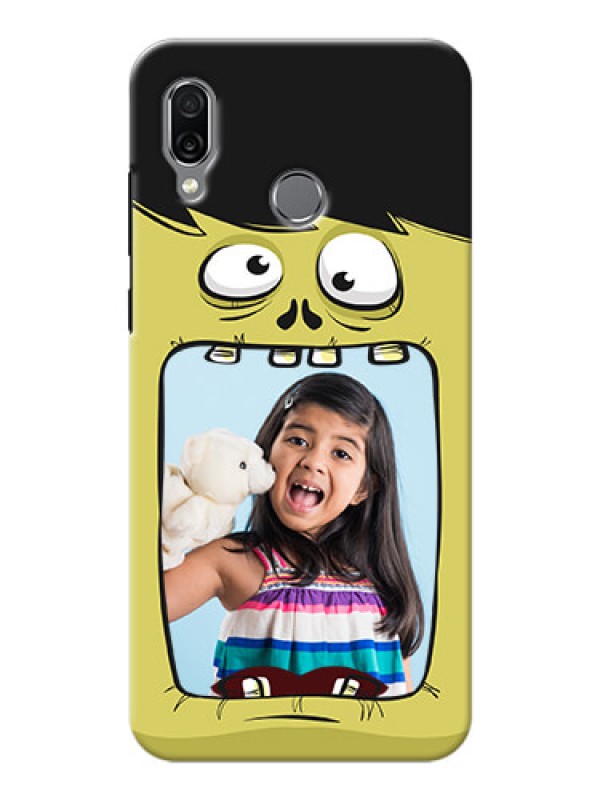 Custom Huawei Honor Play Mobile Covers: Cartoon monster back case Design