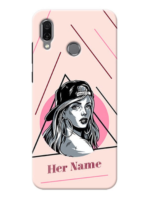 Custom Honor Play Custom Phone Cases: Rockstar Girl Design