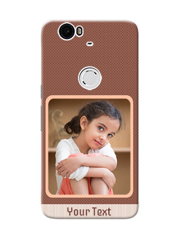Custom Huawei Nexus 6P Simple Photo Upload Mobile Cover Design