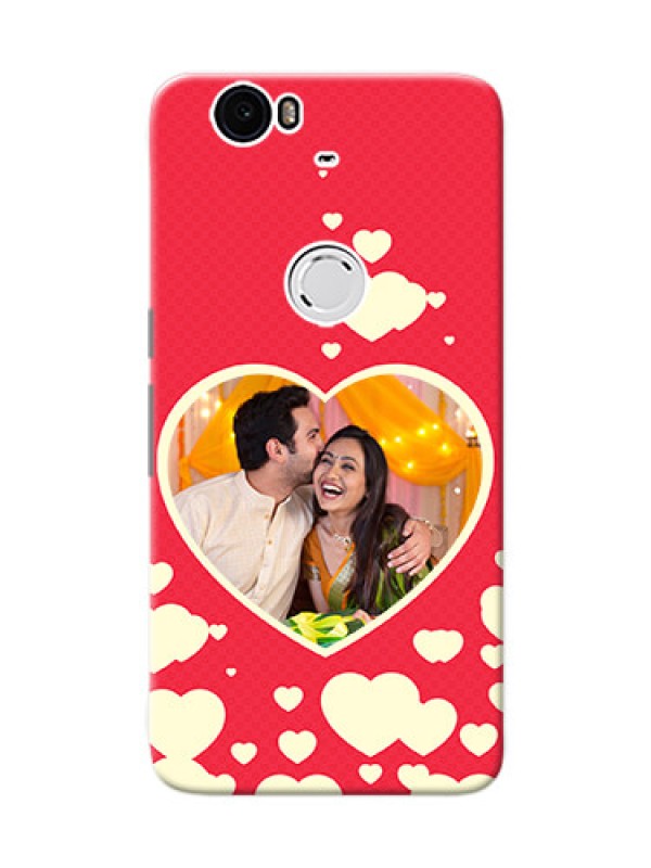 Custom Huawei Nexus 6P Love Symbols Mobile Case Design