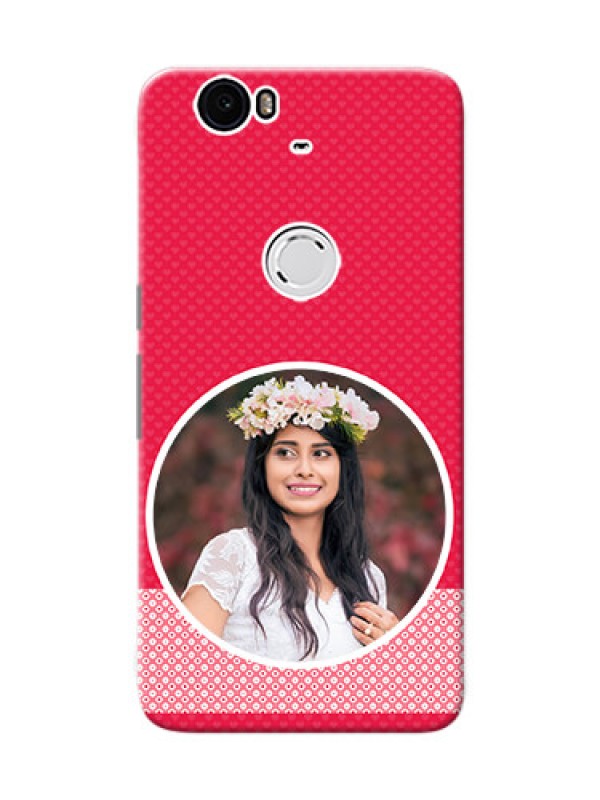 Custom Huawei Nexus 6P Pink Design Pattern Mobile Case Design