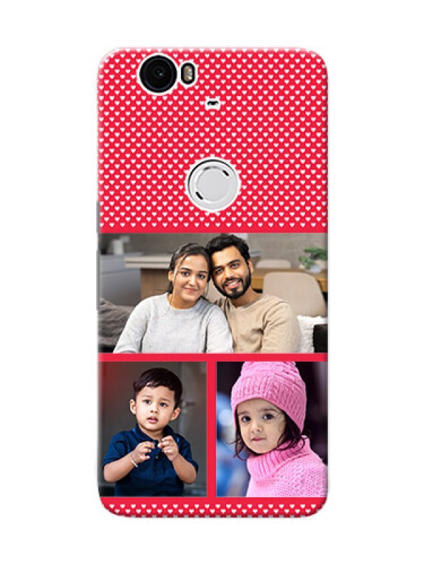 Custom Huawei Nexus 6P Bulk Photos Upload Mobile Cover  Design