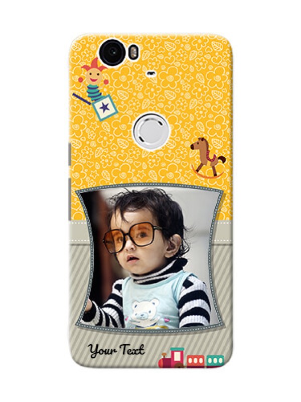 Custom Huawei Nexus 6P Baby Picture Upload Mobile Cover Design