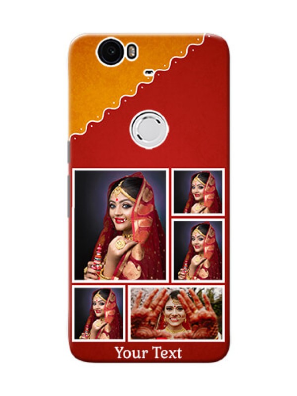 Custom Huawei Nexus 6P Multiple Pictures Upload Mobile Case Design