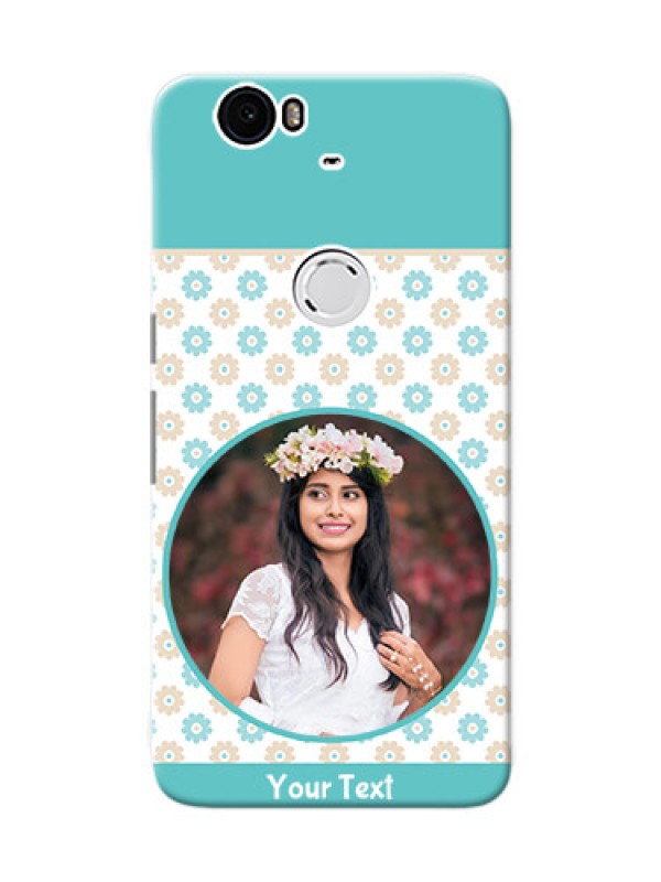 Custom Huawei Nexus 6P Beautiful Flowers Design Mobile Case Design