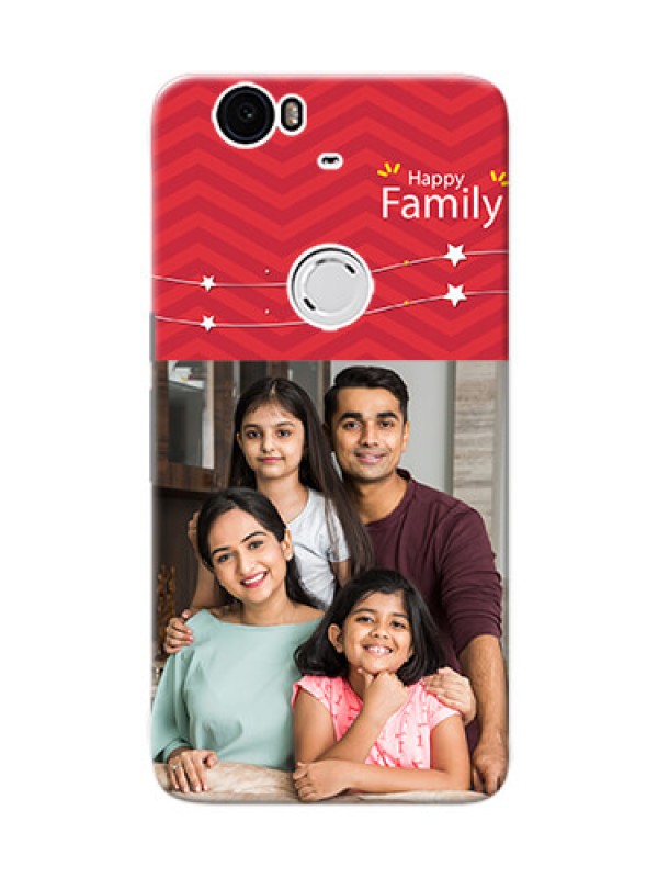 Custom Huawei Nexus 6P happy family Design