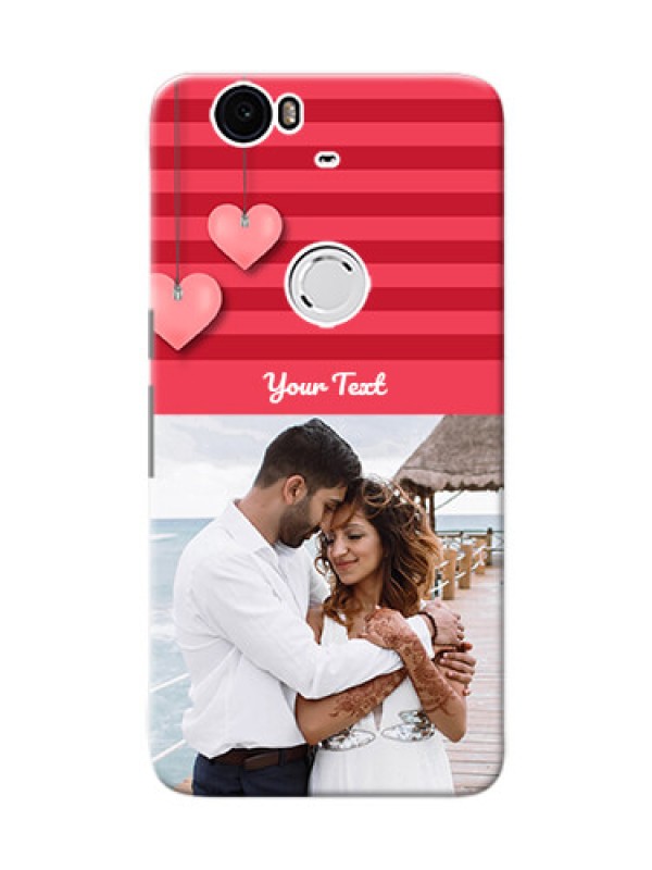 Custom Huawei Nexus 6P valentines day couple Design