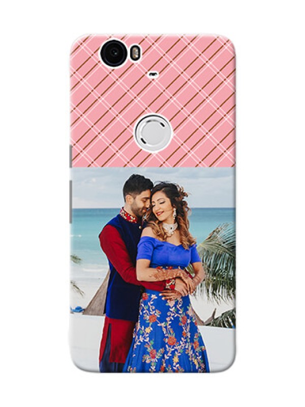Custom Huawei Nexus 6P together forever wit stripes Design