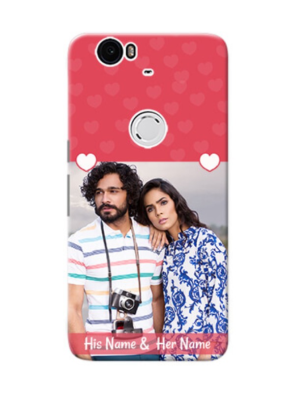 Custom Huawei Nexus 6P simple love Design