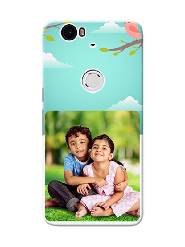 Custom Huawei Nexus 6P love doodle Design