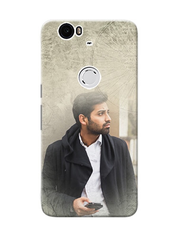 Custom Huawei Nexus 6P vintage backdrop Design