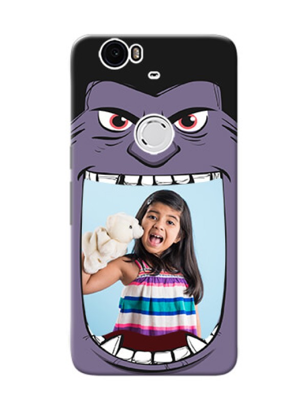 Custom Huawei Nexus 6P angry monster backcase Design