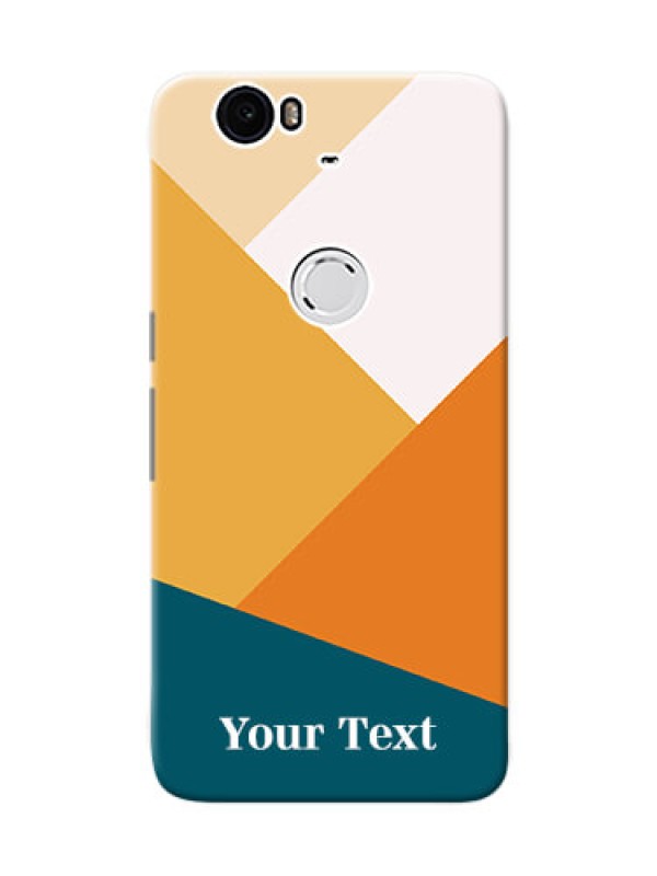 Custom Nexus 6P Custom Phone Cases: Stacked Multi-colour Design