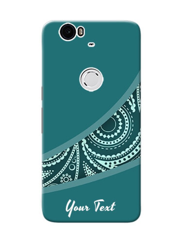 Custom Nexus 6P Custom Phone Covers: semi visible floral Design