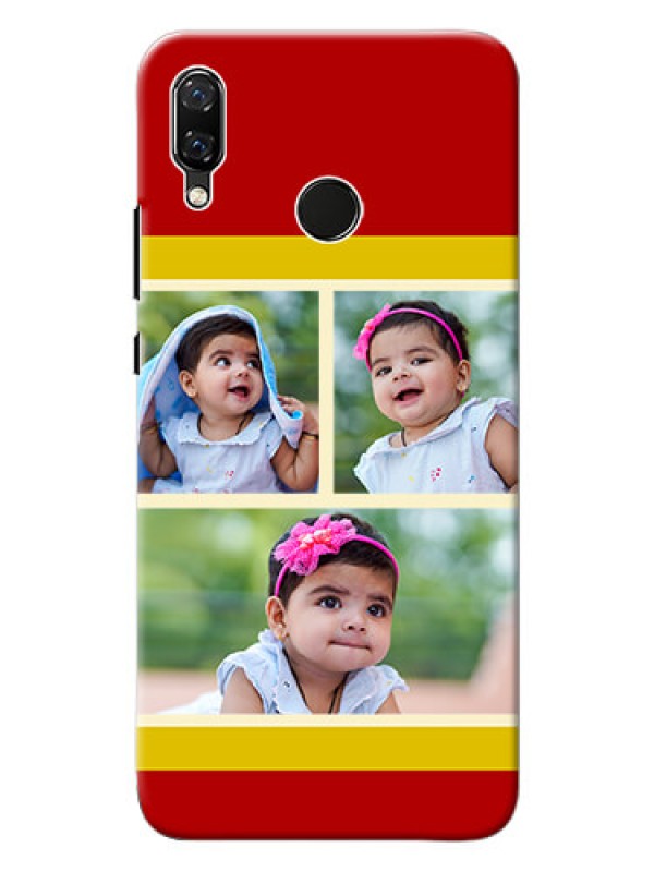 Custom Huawei Nova 3 Multiple Picture Upload Mobile Cover Design
