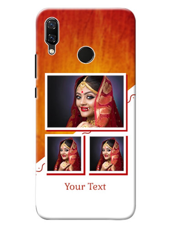 Custom Huawei Nova 3 Wedding Memories Mobile Cover Design