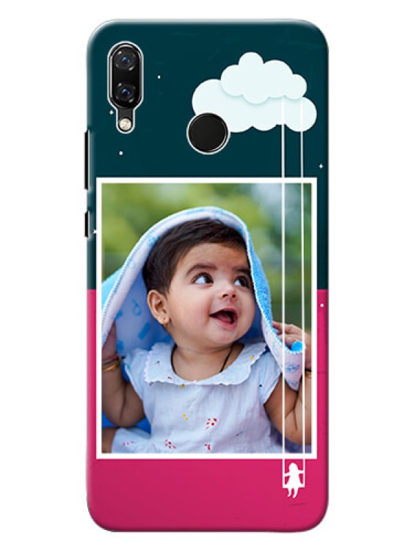 Custom Huawei Nova 3 Cute Girl Abstract Mobile Case Design