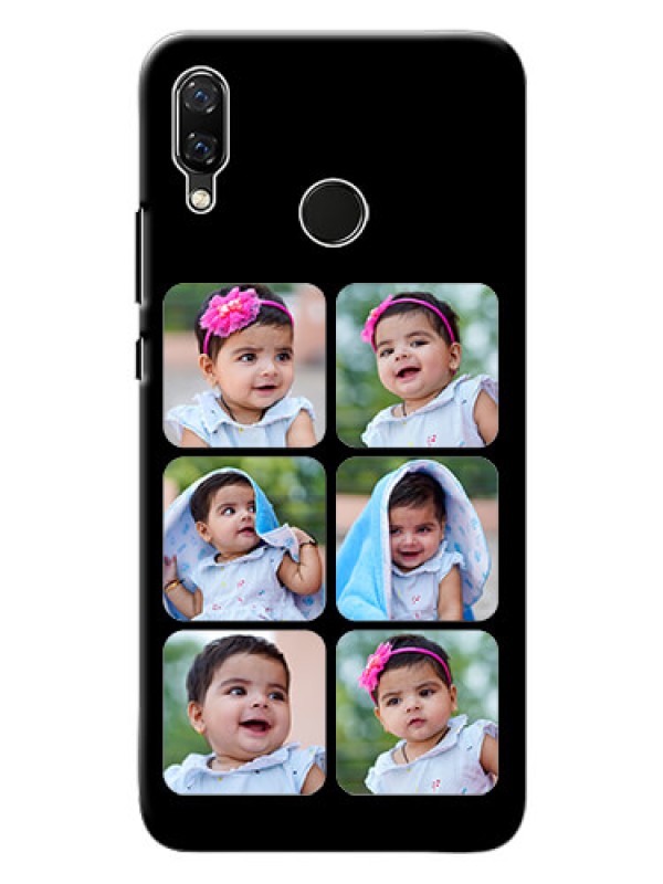 Custom Huawei Nova 3 Multiple Pictures Mobile Back Case Design