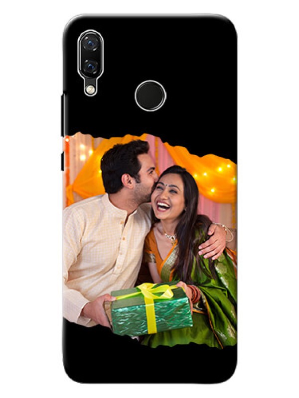 Custom Nova 3 Custom Phone Covers: Tear-off Design