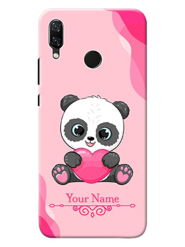 Custom Nova 3 Mobile Back Covers: Cute Panda Design