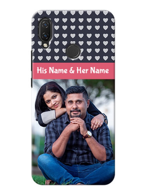 Custom Huawei Nova 3i Custom Mobile Case with Love Symbols Design