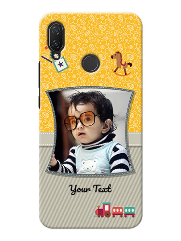 Custom Huawei Nova 3i Mobile Cases Online: Baby Picture Upload Design