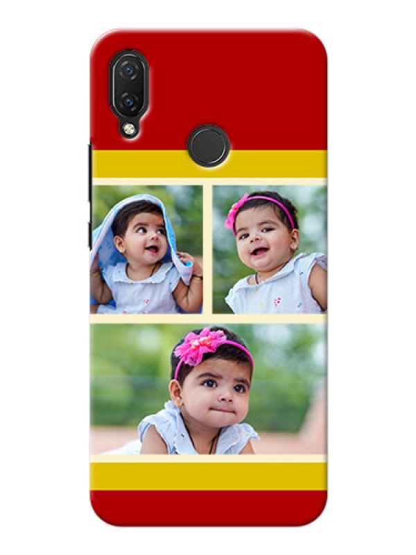 Custom Huawei Nova 3i mobile phone cases: Multiple Pic Upload Design