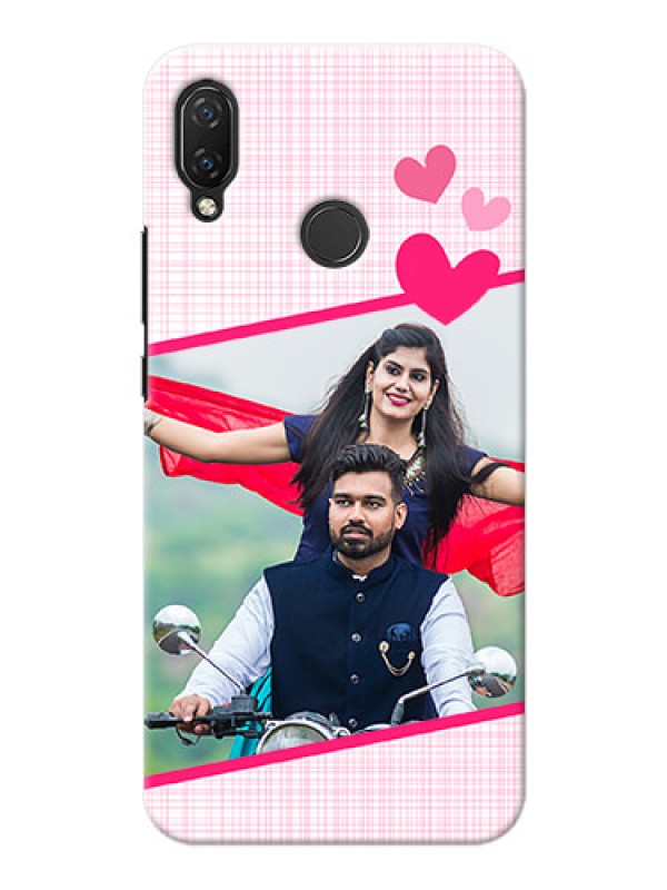 Custom Huawei Nova 3i Personalised Phone Cases: Love Shape Heart Design