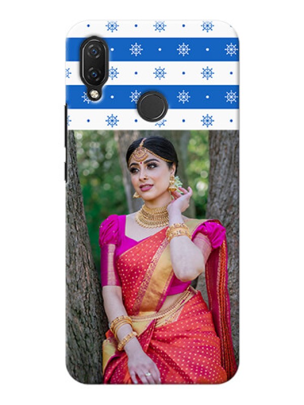 Custom Huawei Nova 3i custom mobile covers: Snow Pattern Design
