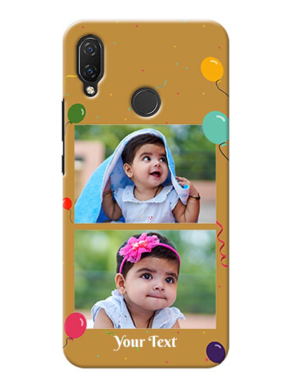 Custom Huawei Nova 3i Phone Covers: Image Holder with Birthday Celebrations Design