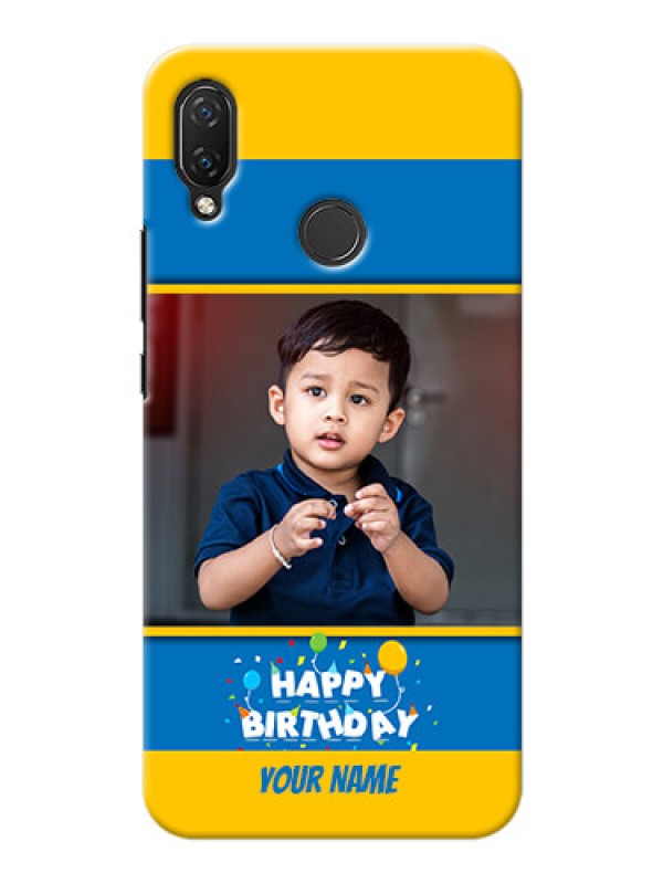 Custom Huawei Nova 3i Mobile Back Covers Online: Birthday Wishes Design