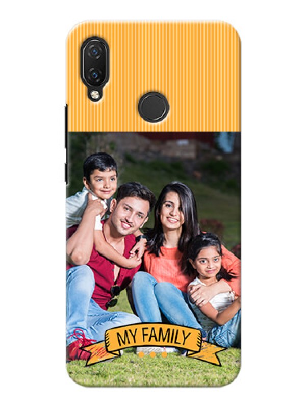 Custom Huawei Nova 3i Personalized Mobile Cases: My Family Design