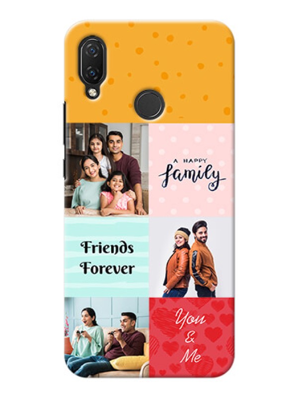 Custom Huawei Nova 3i Customized Phone Cases: Images with Quotes Design